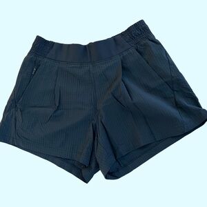 Athleta Black Athletic Shorts Tailored Fit